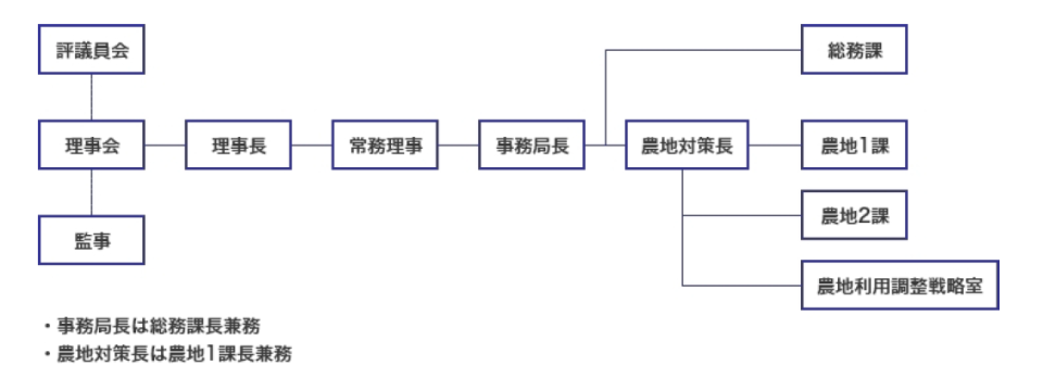 写真：組織図の画像